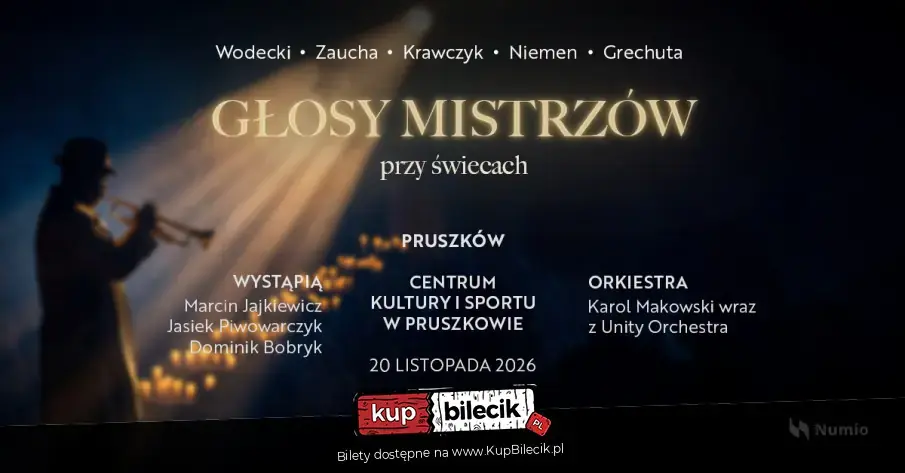 Głosy mistrzów przy świecach