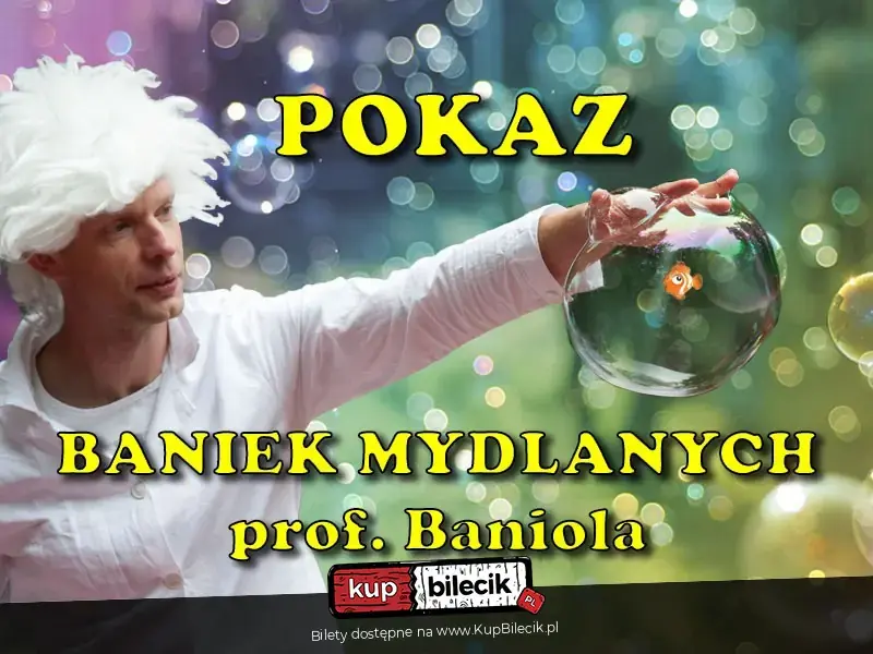 Pokaz baniek mydlanych