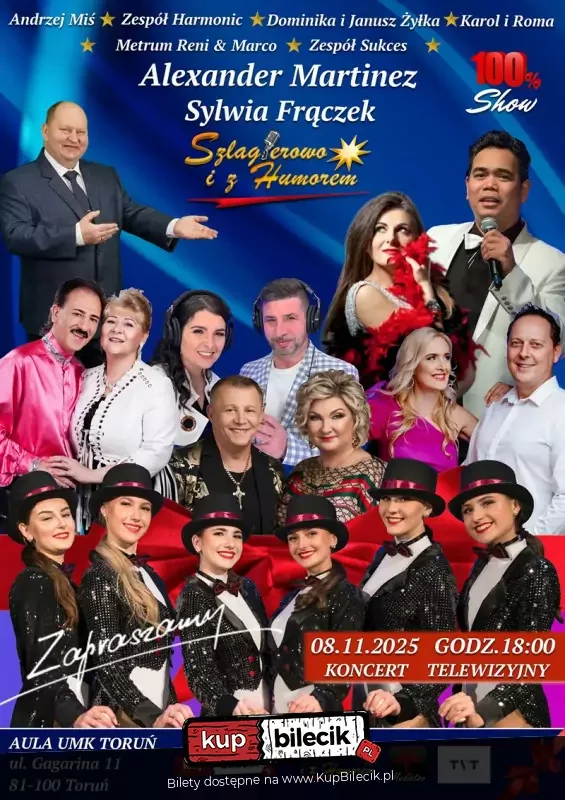 Koncert Śląskich Gwiazd - Szlagierowo i z Humorem