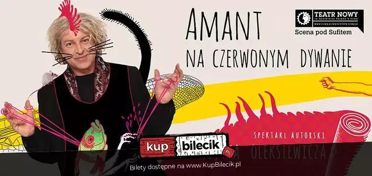 Amant na czerwonym dywanie