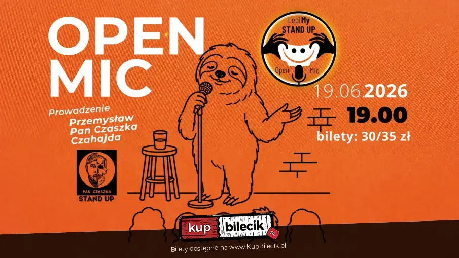 Lepimy Stand-up Open Mic