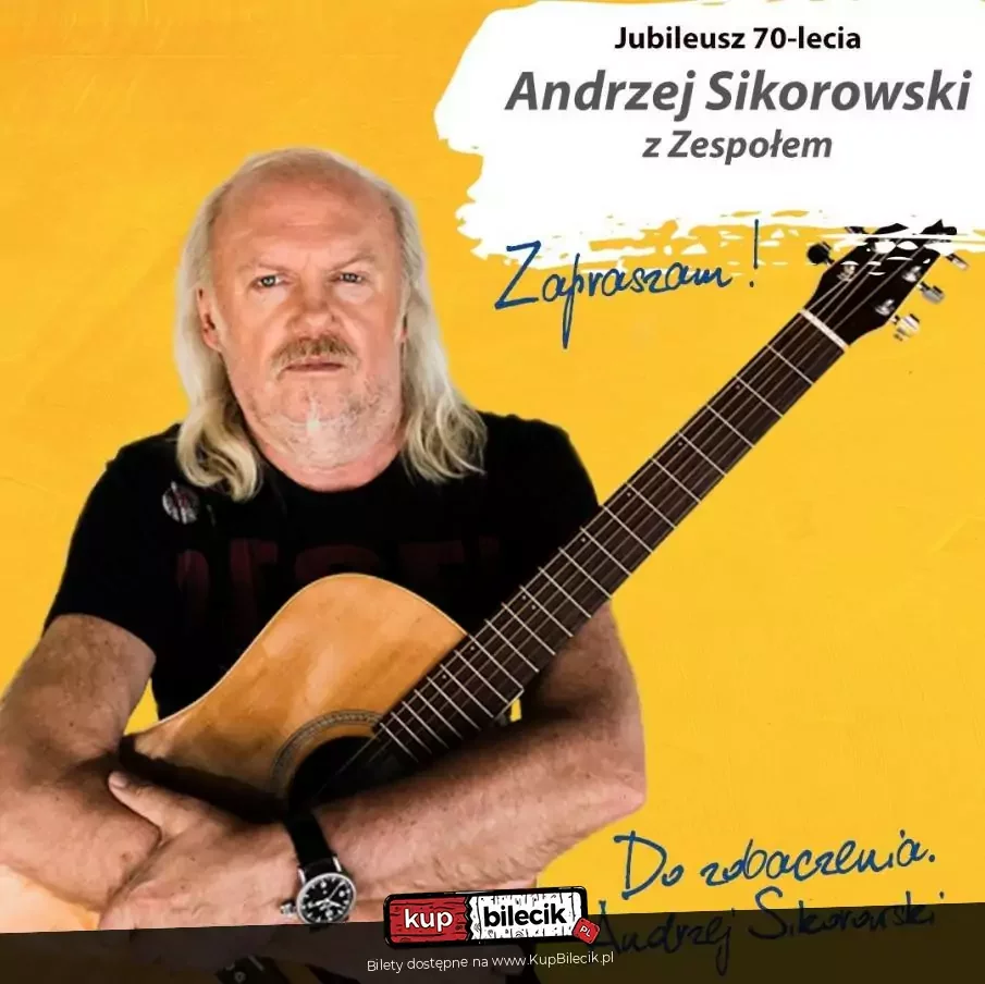 Andrzej Sikorowski z zespołem