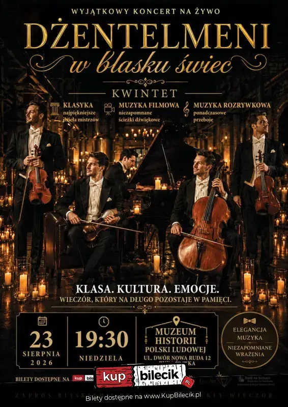 Dżentelmeni w blasku świec