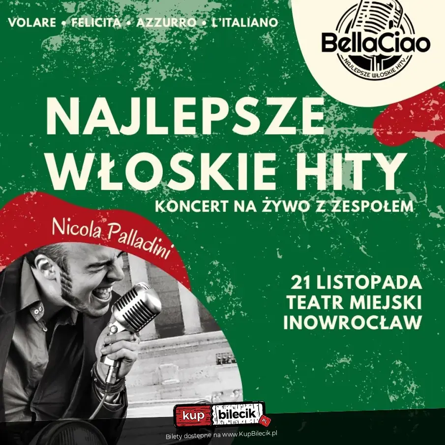Bella Ciao - Największe włoskie przeboje | Nicola Palladini & Band