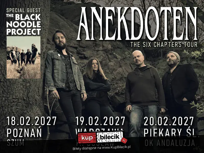 Anekdoten (SE) + The Black Noodle Project (FR)