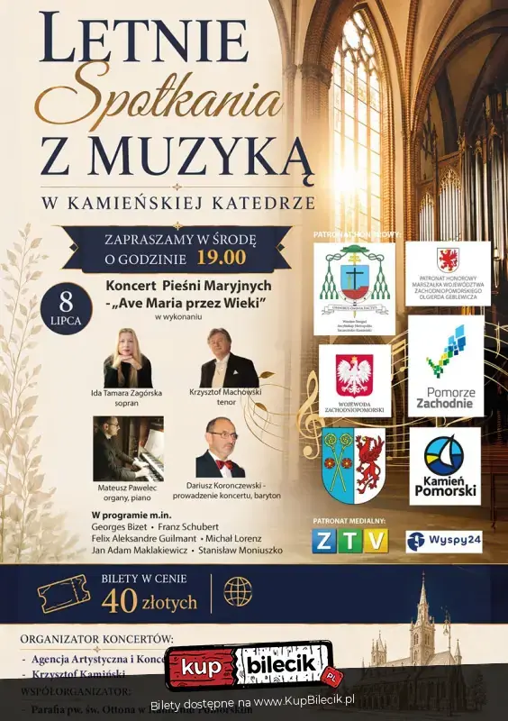 Letnie Spotkania z Muzyką w Kamieńskiej Katedrze