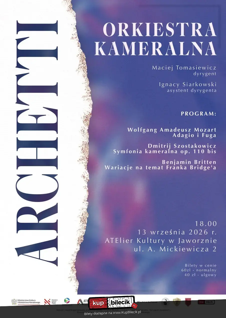 Koncert Orkiestry Kameralnej Archetti