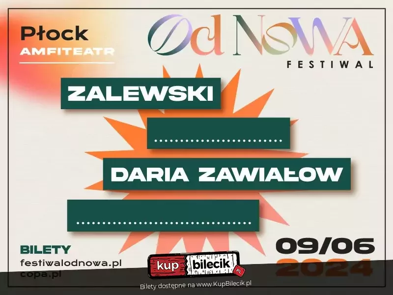 Od Nowa: Zalewski | Mrozu | Daria Zawiałow | Kaśka Sochacka