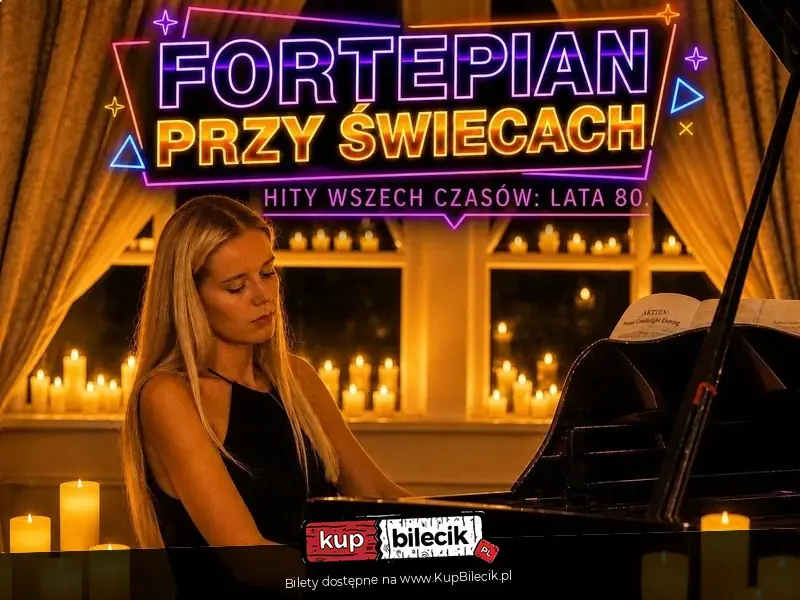 Fortepian przy świecach