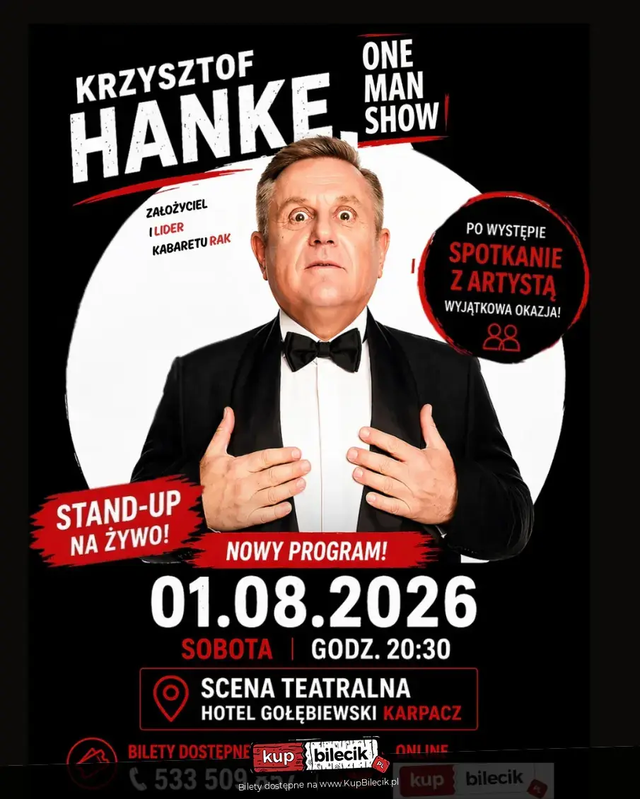 Krzysztof Hanke Stand Up One Man Show