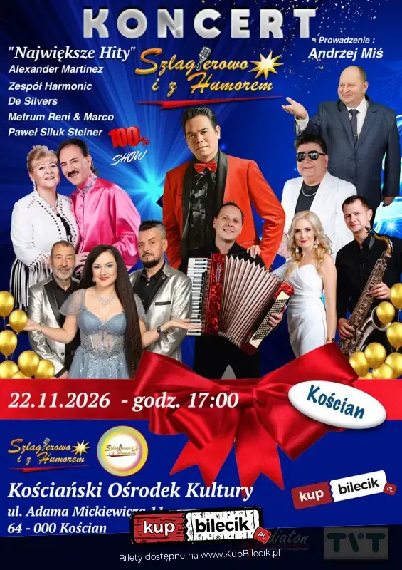 Koncert Śląskich Gwiazd - Szlagierowo i z Humorem
