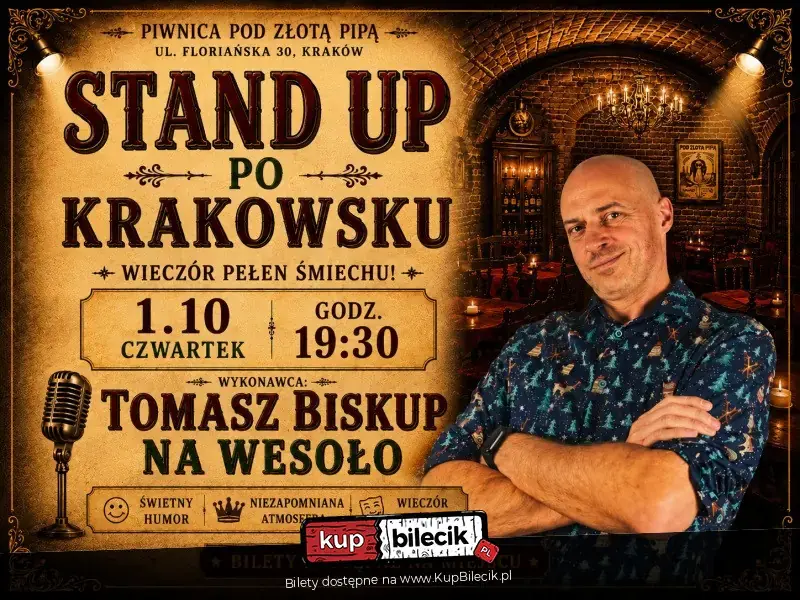 Stand-up po krakowsku - Tomasz Biskup