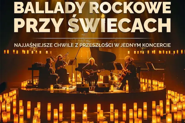 Ballady rockowe przy świecach