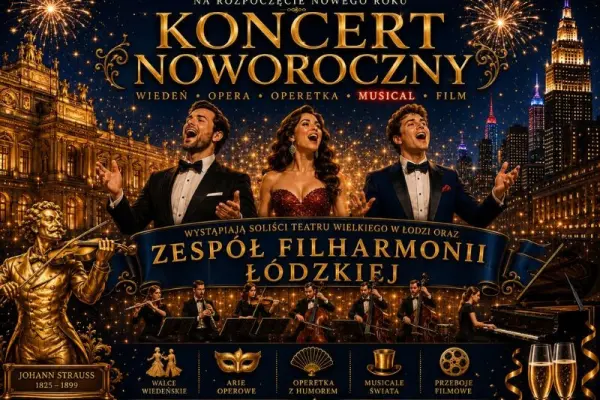 Koncert Noworoczny - Od Straussa aż po największe przeboje filmowe