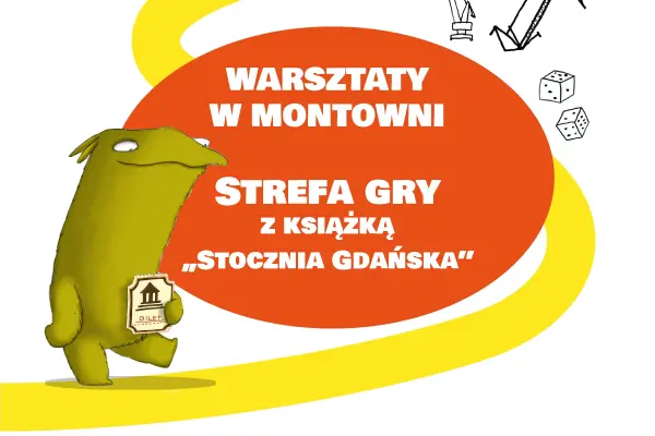 Strefa gry z książką Stocznia Gdańska
