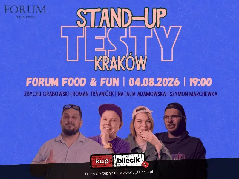 Zbychu Grabowski, Roman Trávniček, Natalia Adamowska, Szymon Marchewka