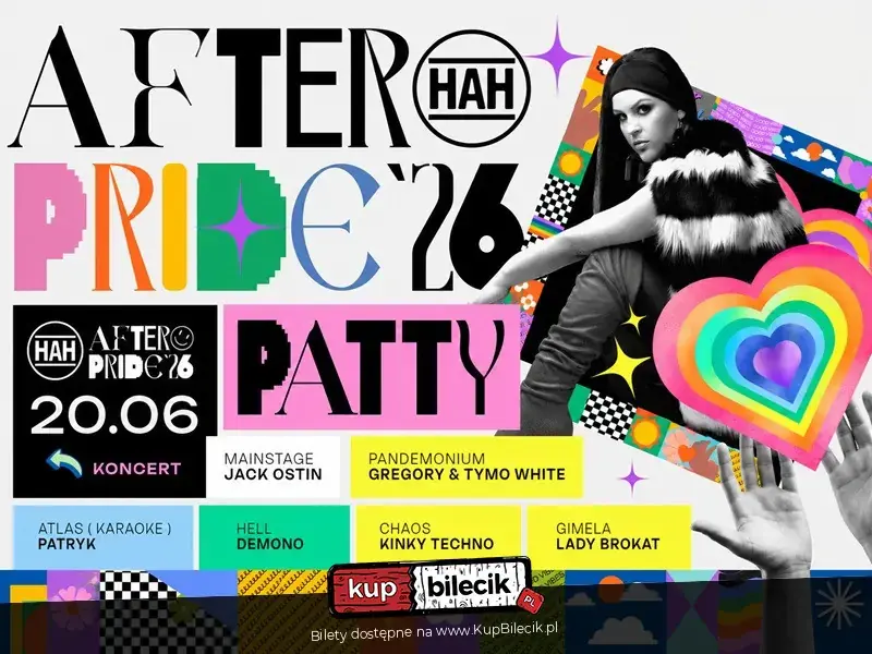 AFTER PRIDE 26 + koncert Patty