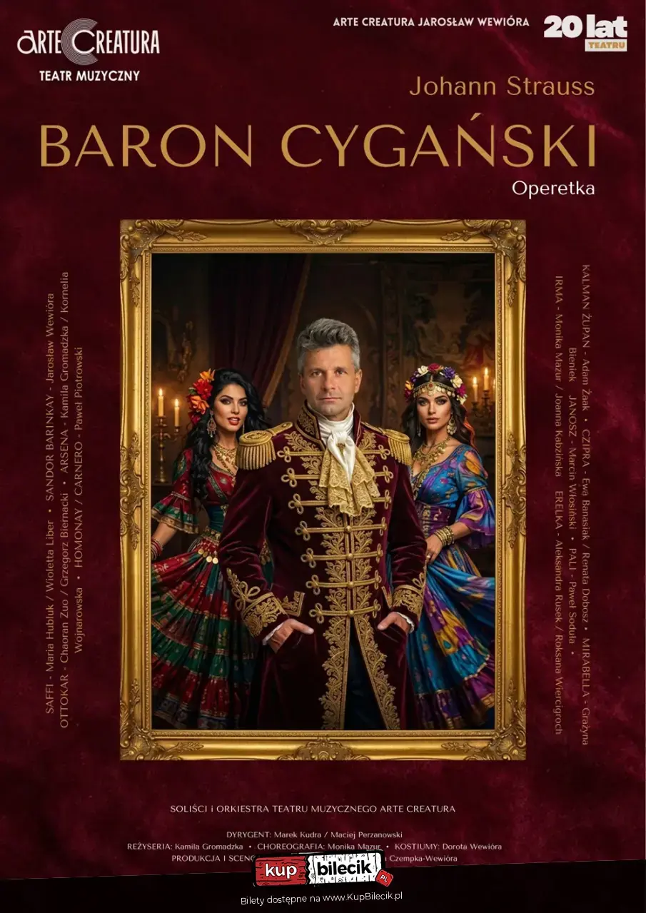 Baron cygański J. Straussa - Arte Creatura Teatr Muzyczny