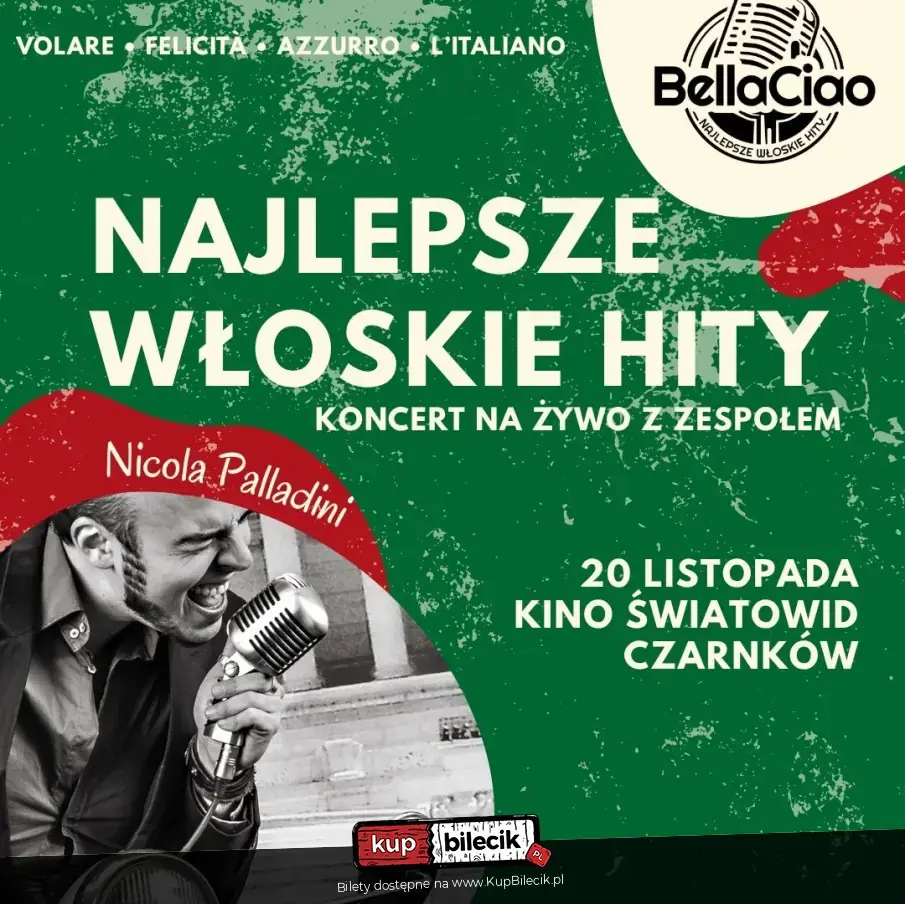 Bella Ciao - Największe włoskie przeboje | Nicola Palladini & Band