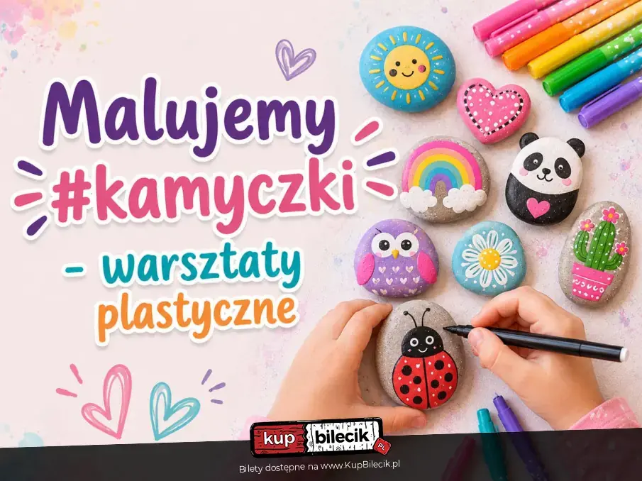 Malujemy kamyczki – warsztaty plastyczne