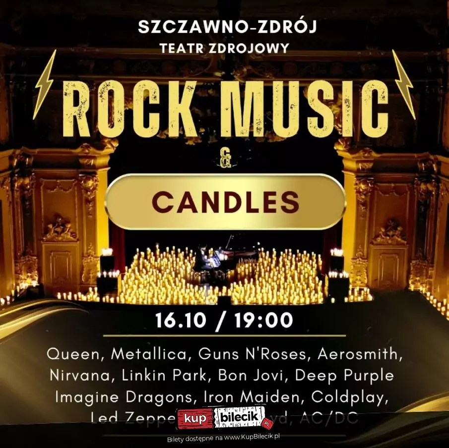 Rock Music & Candles