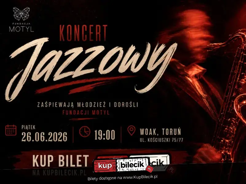 KONCERT JAZZOWY | Fundacja Motyl