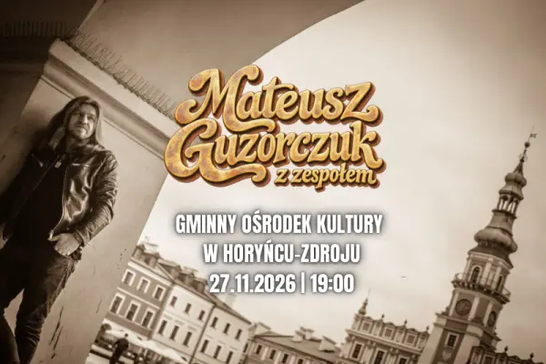 Mateusz Guzorczuk z Zespołem