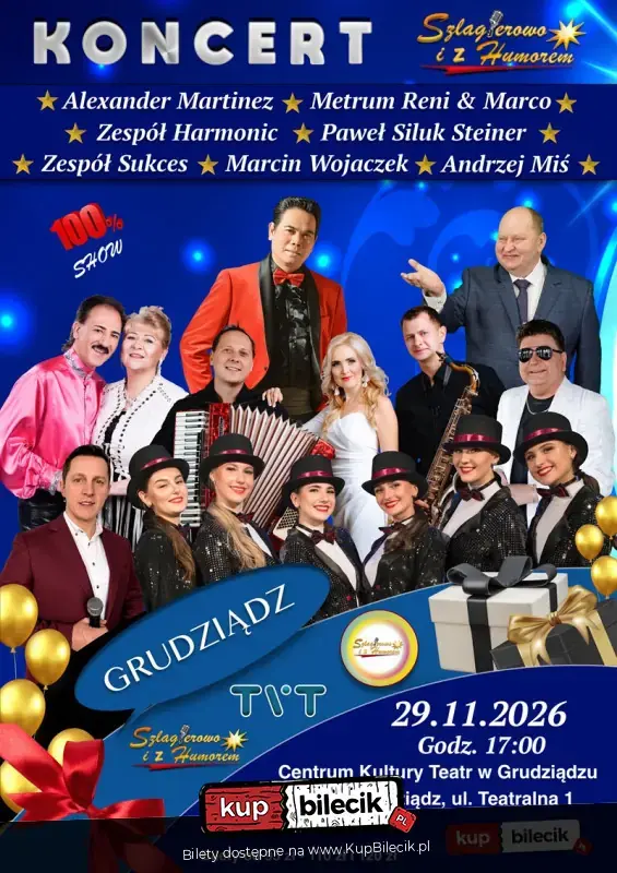 Koncert Śląskich Gwiazd - Szlagierowo i z Humorem