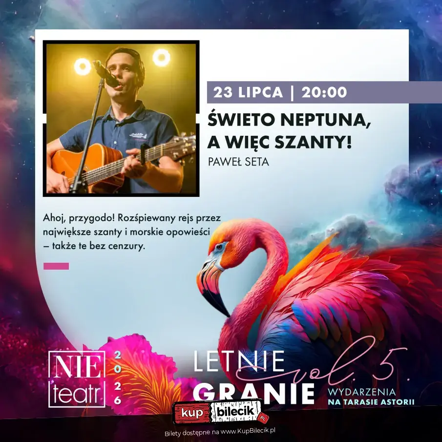 LETNIE GRANIE | ŚWIETO NEPTUNA, A WIĘC SZANTY!