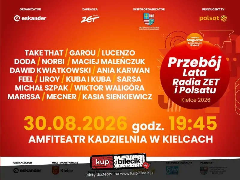 Przebój Lata Radia Zet i Polsatu - rejestracja POLSAT