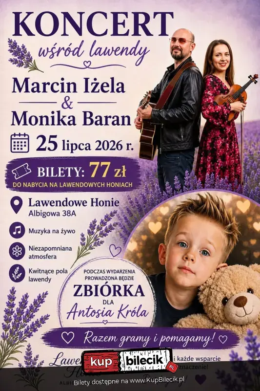 Koncert wśród Lawendy