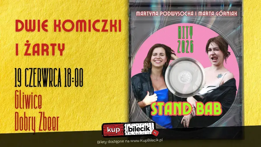 Stand-up: Martyna Podwysocka i Marta Górniak