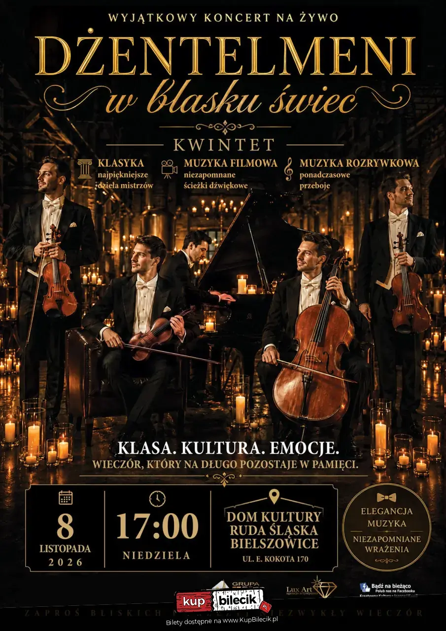 Dżentelmeni w blasku świec