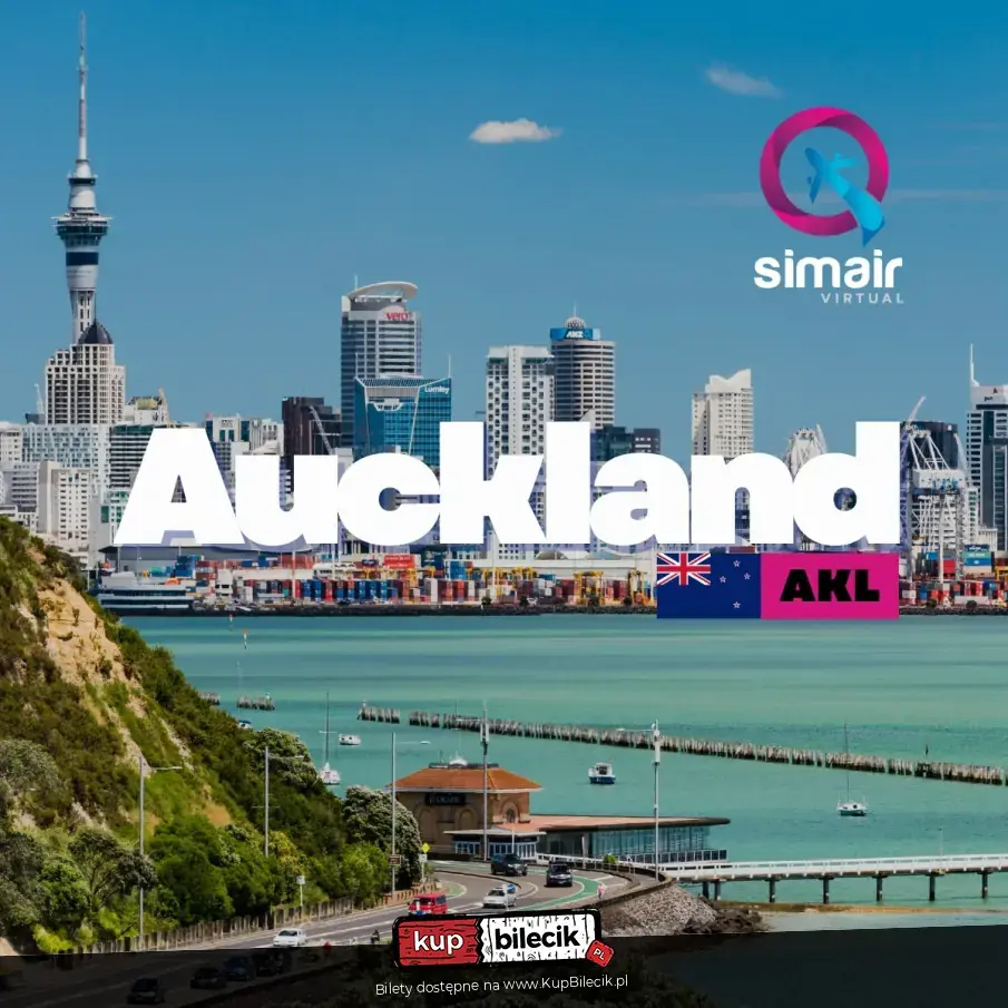 Pasażerski lot z Dunedin do Auckland