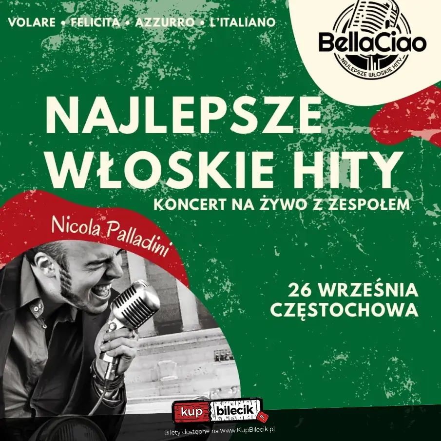Bella Ciao - Największe włoskie przeboje | Nicola Palladini & Band