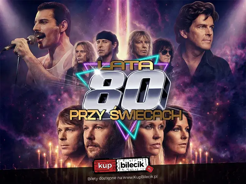 Lata 80-te przy świecach