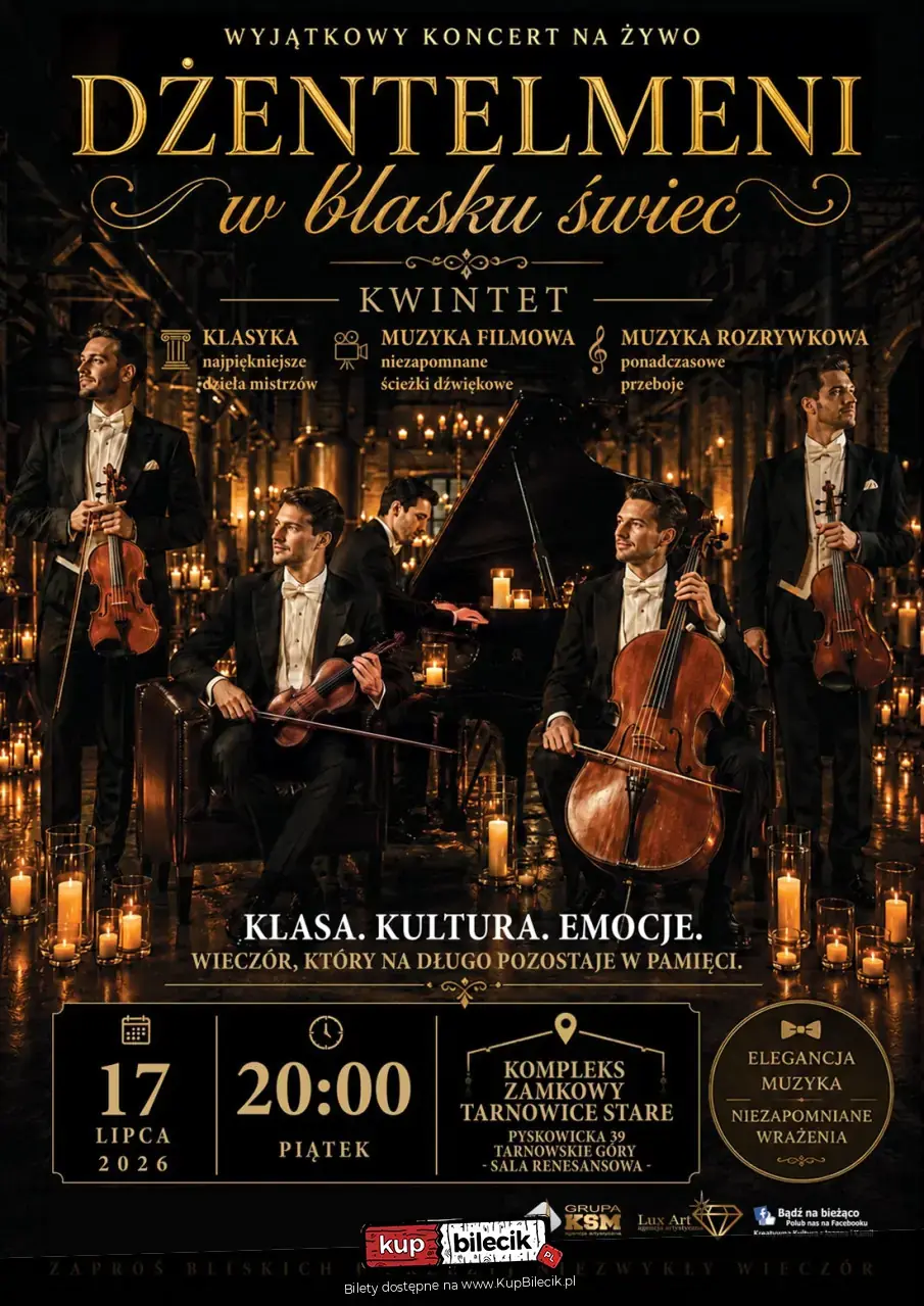 Dżentelmeni w blasku świec