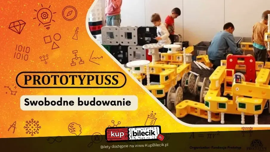 Prototypuss, zabawa klockami