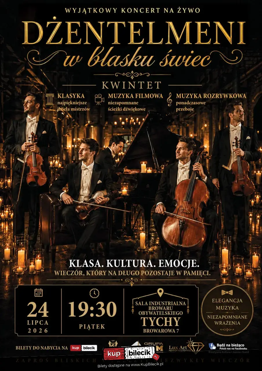 Dżentelmeni w blasku świec