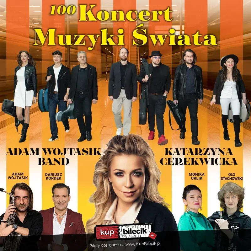 Koncert Muzyki Świata - Adam Wojtasik Band & Kasia Cerekwicka