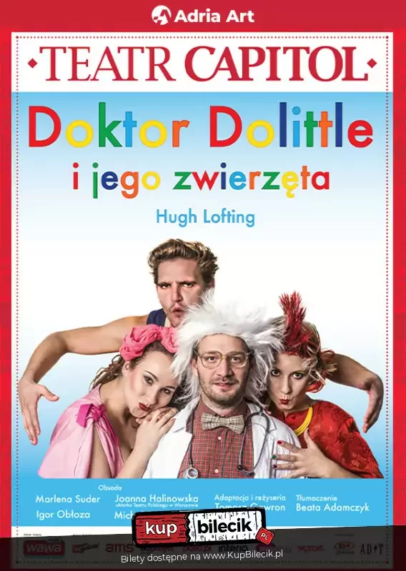 Doktor Dolittle - spektakl dla dzieci
