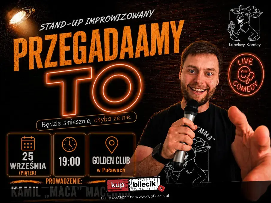 Stand-up: Kamil Maca Maceńko