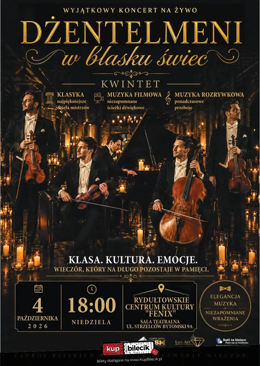 Dżentelmeni w blasku świec