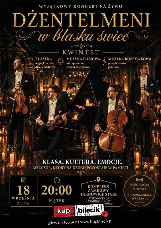 Dżentelmeni w blasku świec